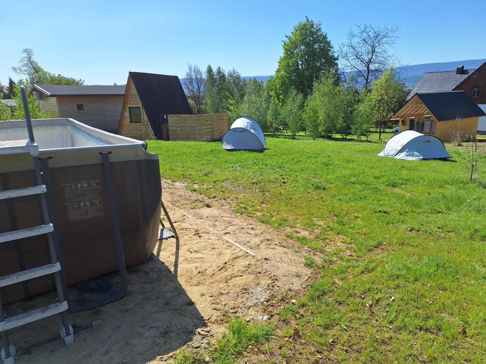 Domek W Gorach Izerskich 4 I 6 Osobowy, Agroturystyka, Zywe Zwierzeta, W Pelni Wyposazone, Plac Zabaw Dla Dzieci, Ognisko Z Kijkami I Rusztem, Ogrzewanie I Klimatyzacja, Latem Basen Mirsk Kültér fotó